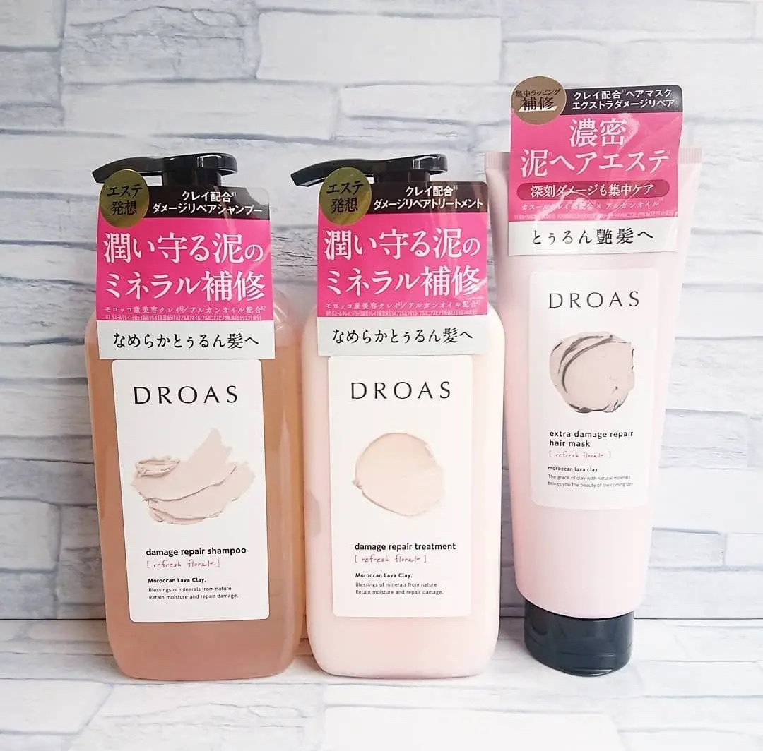 ダメージリペアシャンプー／トリートメント/DROAS/市販シャンプーを使ったクチコミ（1枚目）