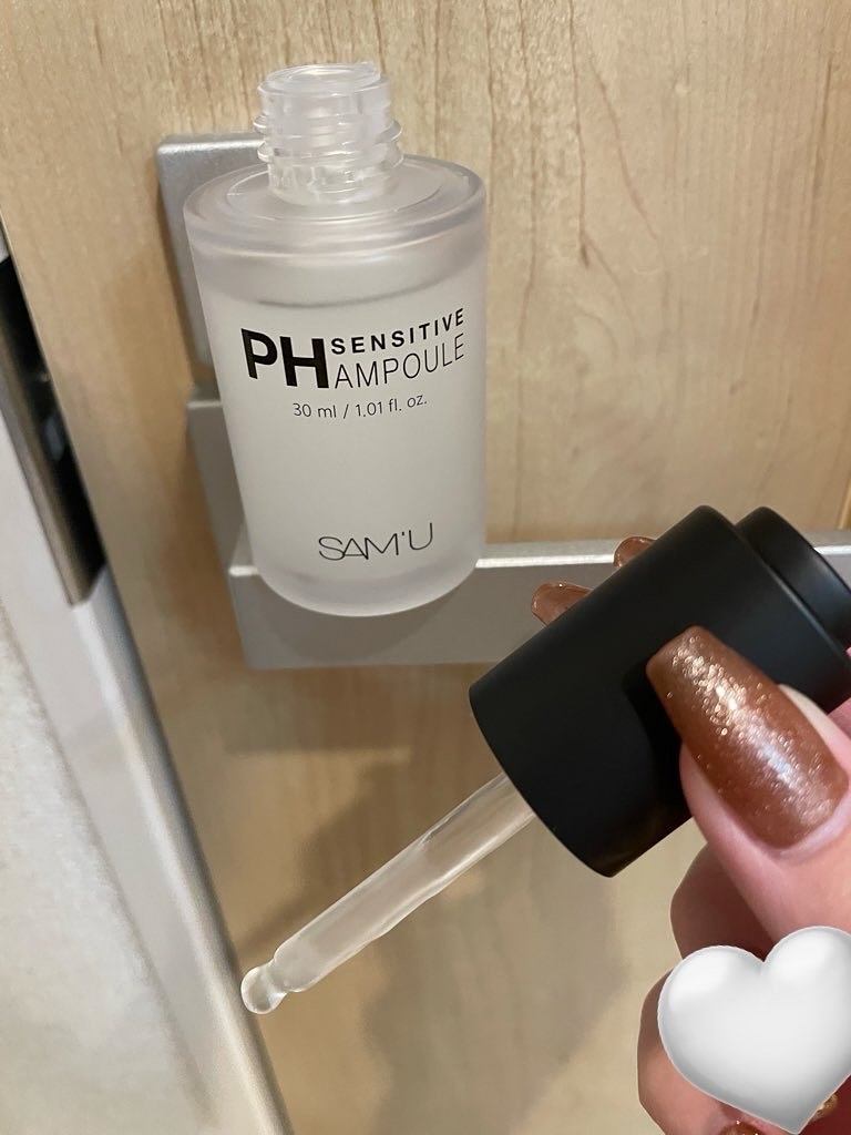 PHセンシティブアンプル/SAM'U/美容液を使ったクチコミ（2枚目）