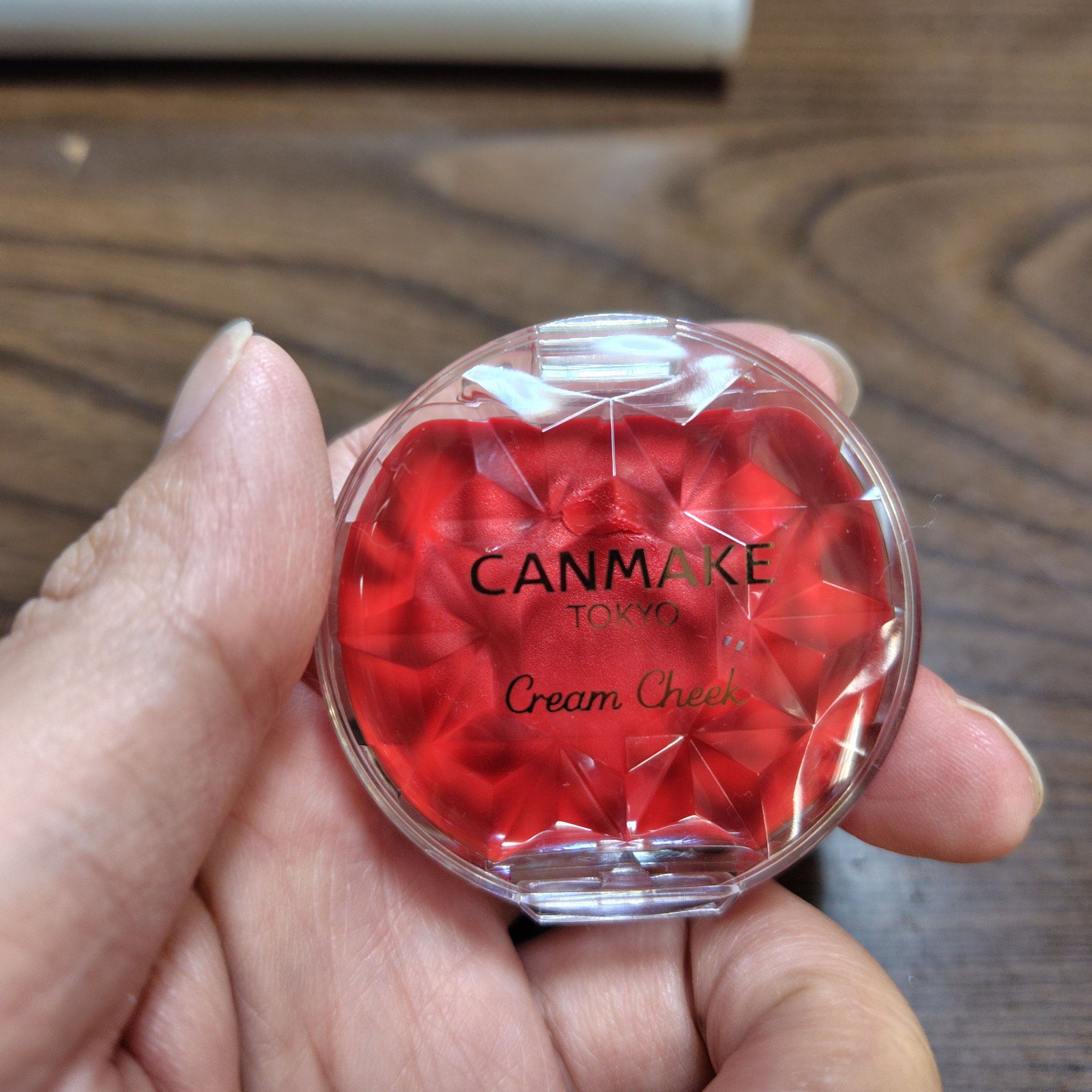 クリームチーク（クリアタイプ）/キャンメイク/ジェル・クリームチークを使ったクチコミ（1枚目）
