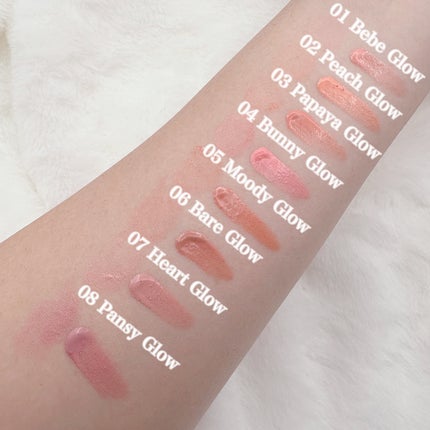 ハートウェアリングリキッドチーク/2aN/リキッドチークを使ったクチコミ(2枚目)