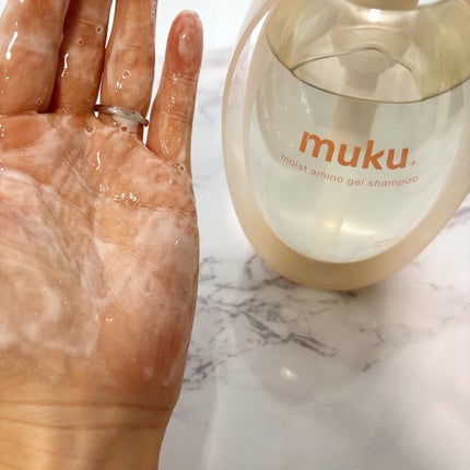 ムク+ モイスト アミノジェル シャンプー/ヘアトリートメント/muku+/市販シャンプーを使ったクチコミ(3枚目)
