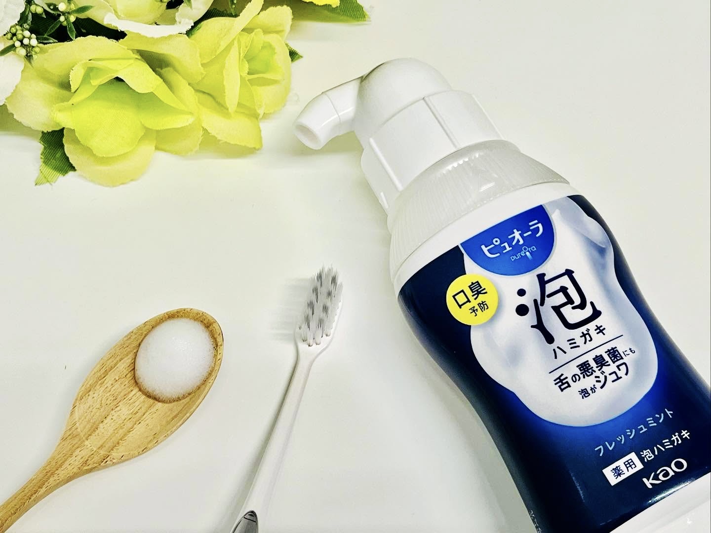ピュオーラ 泡ハミガキ/ピュオーラ/歯磨き粉を使ったクチコミ（2枚目）