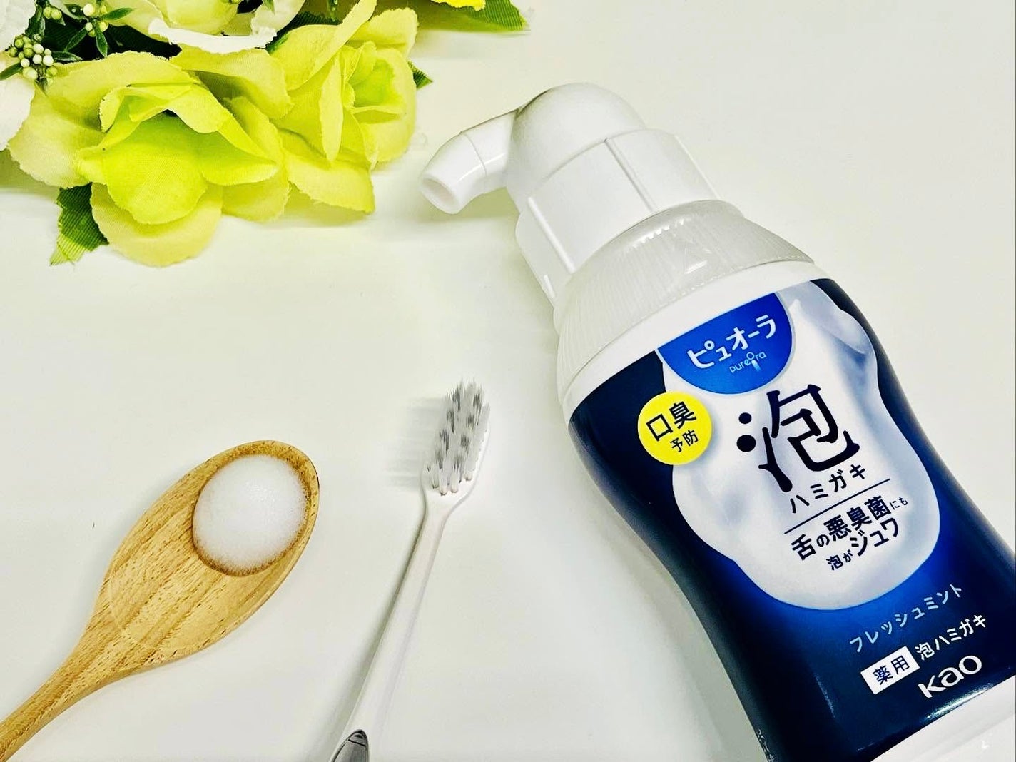ピュオーラ 泡ハミガキ/ピュオーラ/歯磨き粉を使ったクチコミ(2枚目)