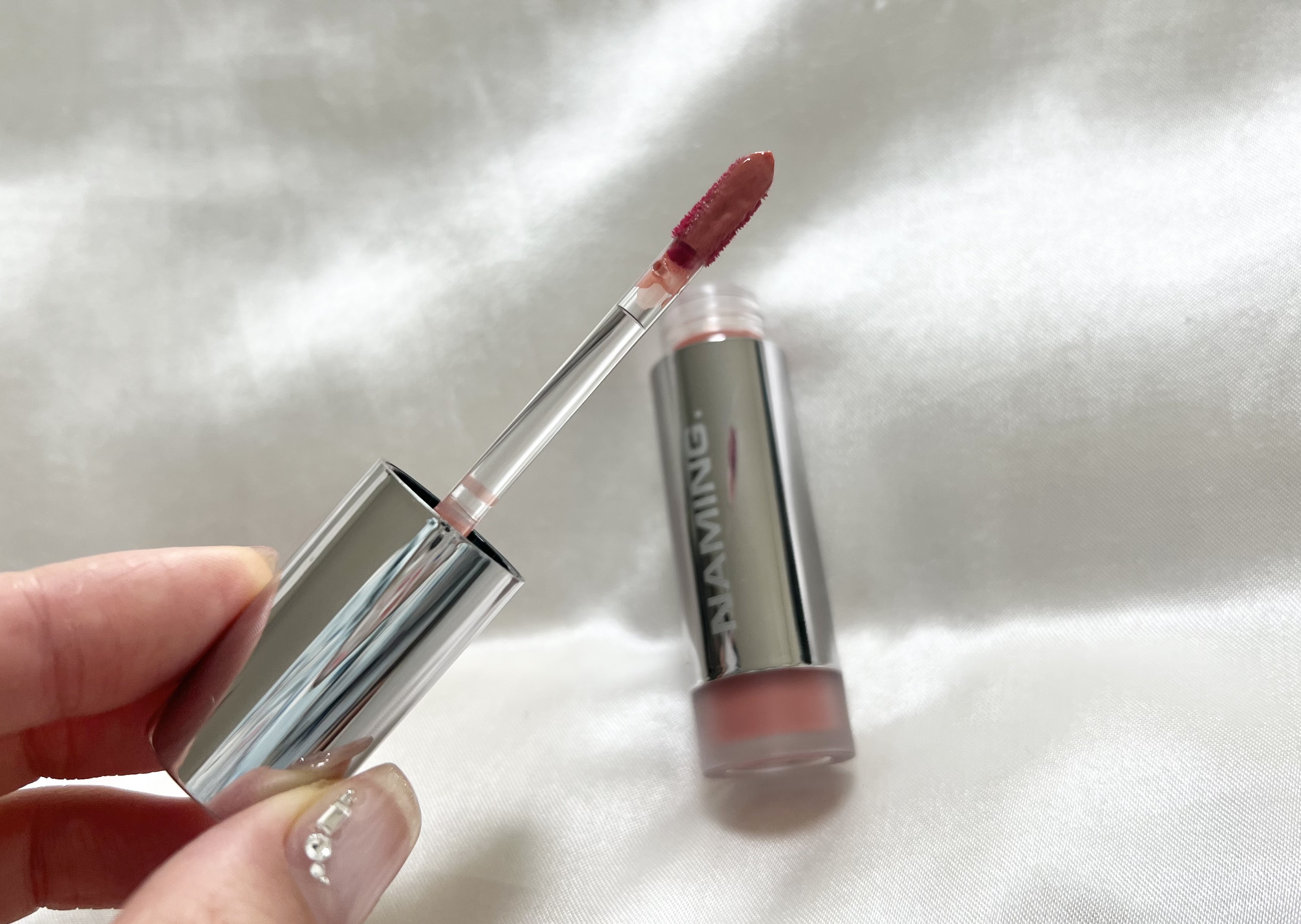 ネーミング デューイグラス リップティント/NAMING./リップティントを使ったクチコミ（3枚目）