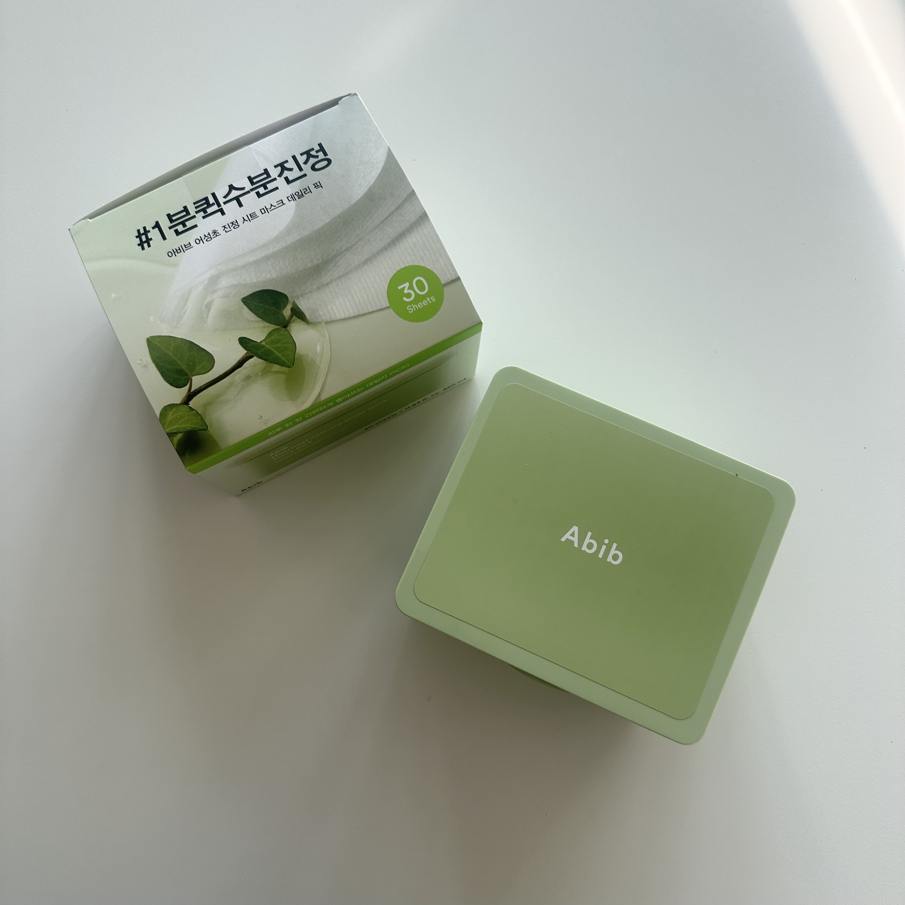 ドクダミシートマスクデイリーピック/Abib /シートマスク・パックを使ったクチコミ（1枚目）