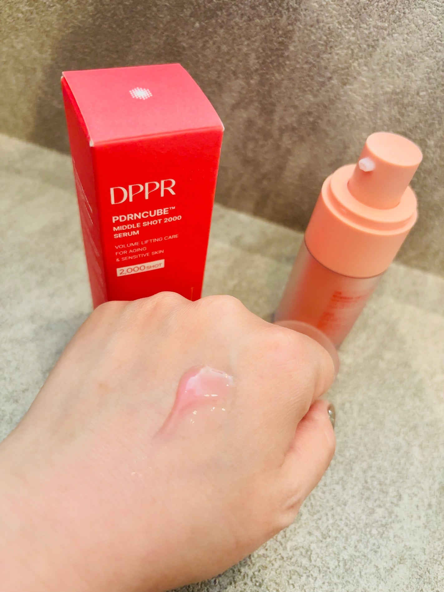 PDRNキューブセラム/DPPR/美容液を使ったクチコミ(4枚目)