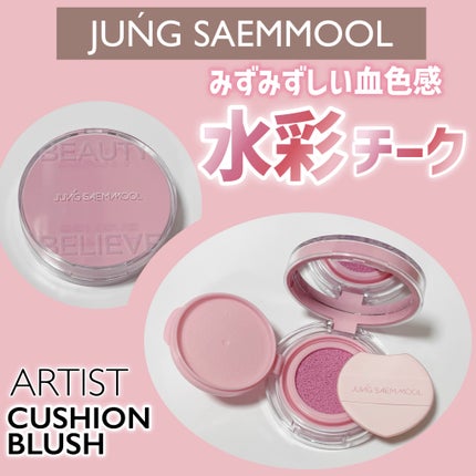 アーティストクッションブラッシュ/JUNG SAEM MOOL/リキッドチークを使ったクチコミ(1枚目)