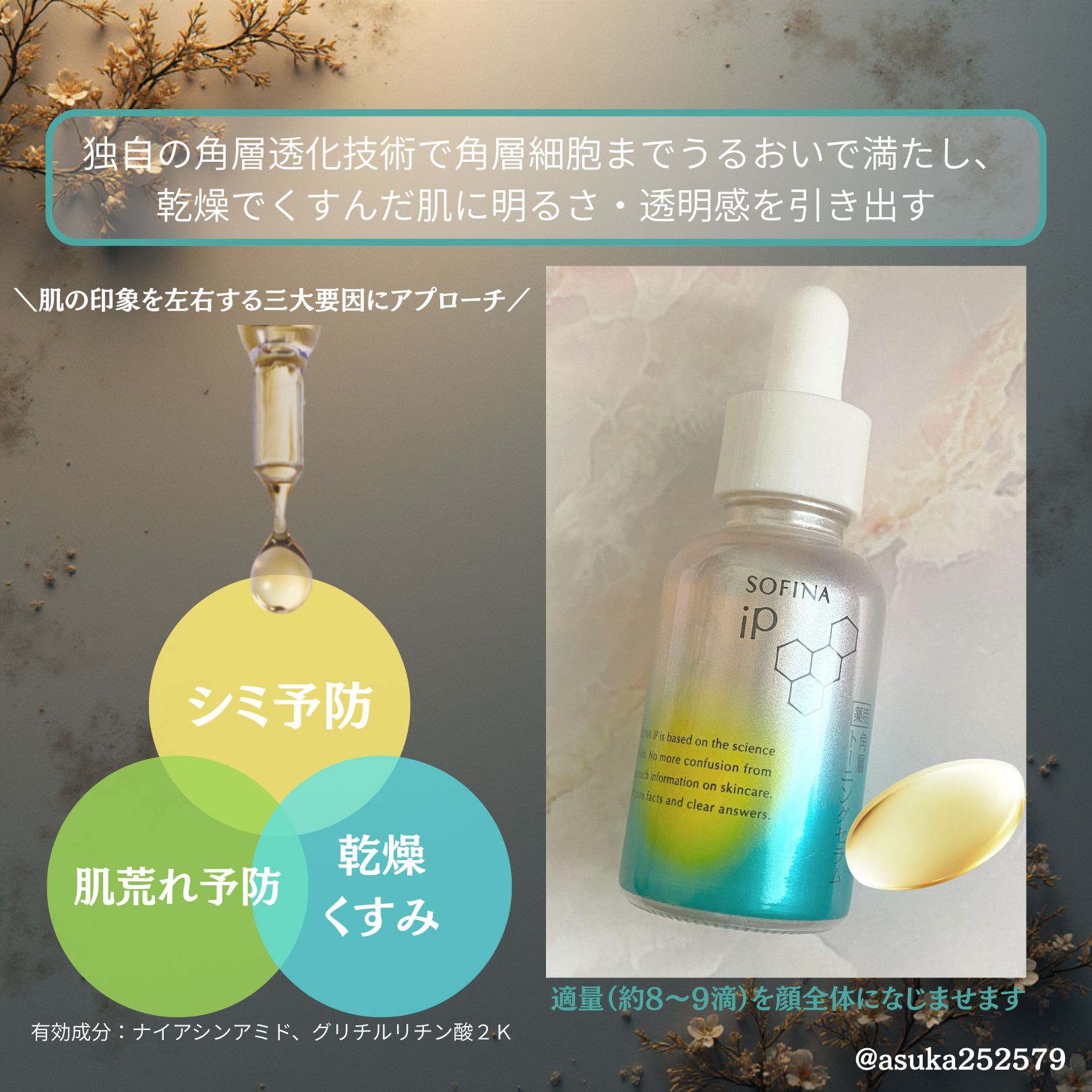 ソフィーナ iP 薬用 角層トーニングセラム/SOFINA iP/美容液を使ったクチコミ（2枚目）