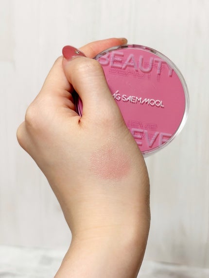 アーティストクッションブラッシュ/JUNG SAEM MOOL/リキッドチークを使ったクチコミ(5枚目)