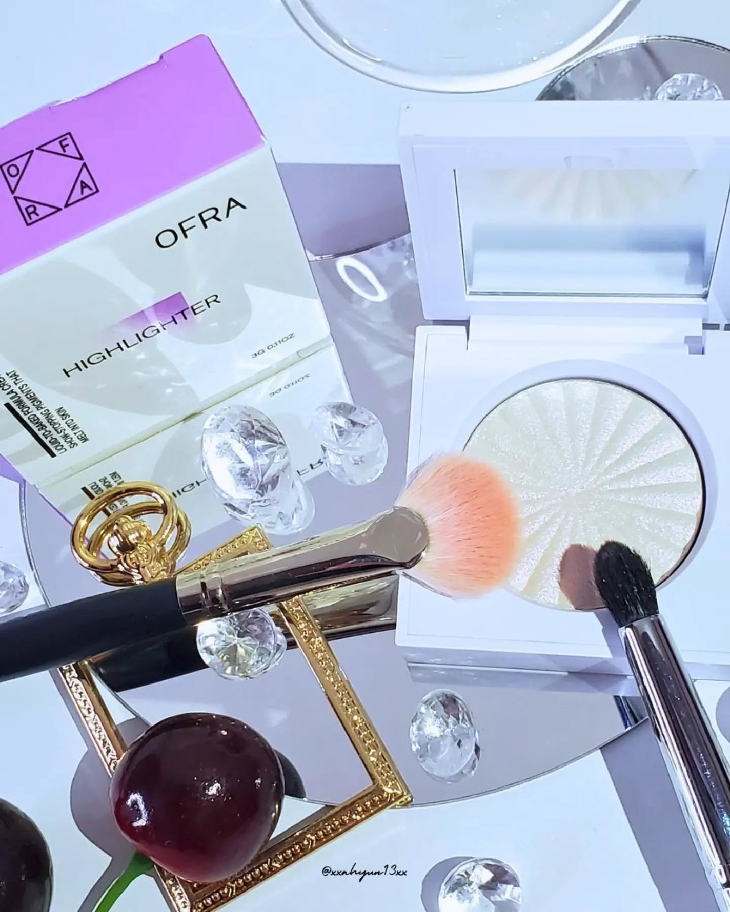 OFRA mini Highlighter/Ofra Cosmetics/パウダーハイライトを使ったクチコミ(2枚目)