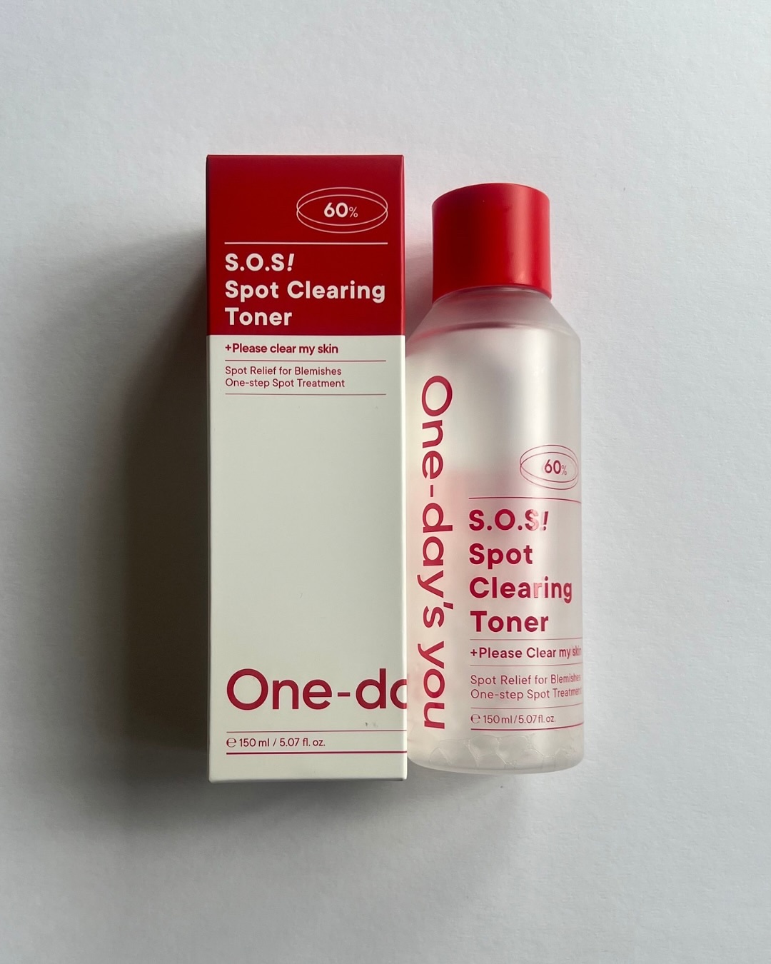 SOSスポットクリアトナー/One-day&#39;s you/化粧水を使ったクチコミ（2枚目）