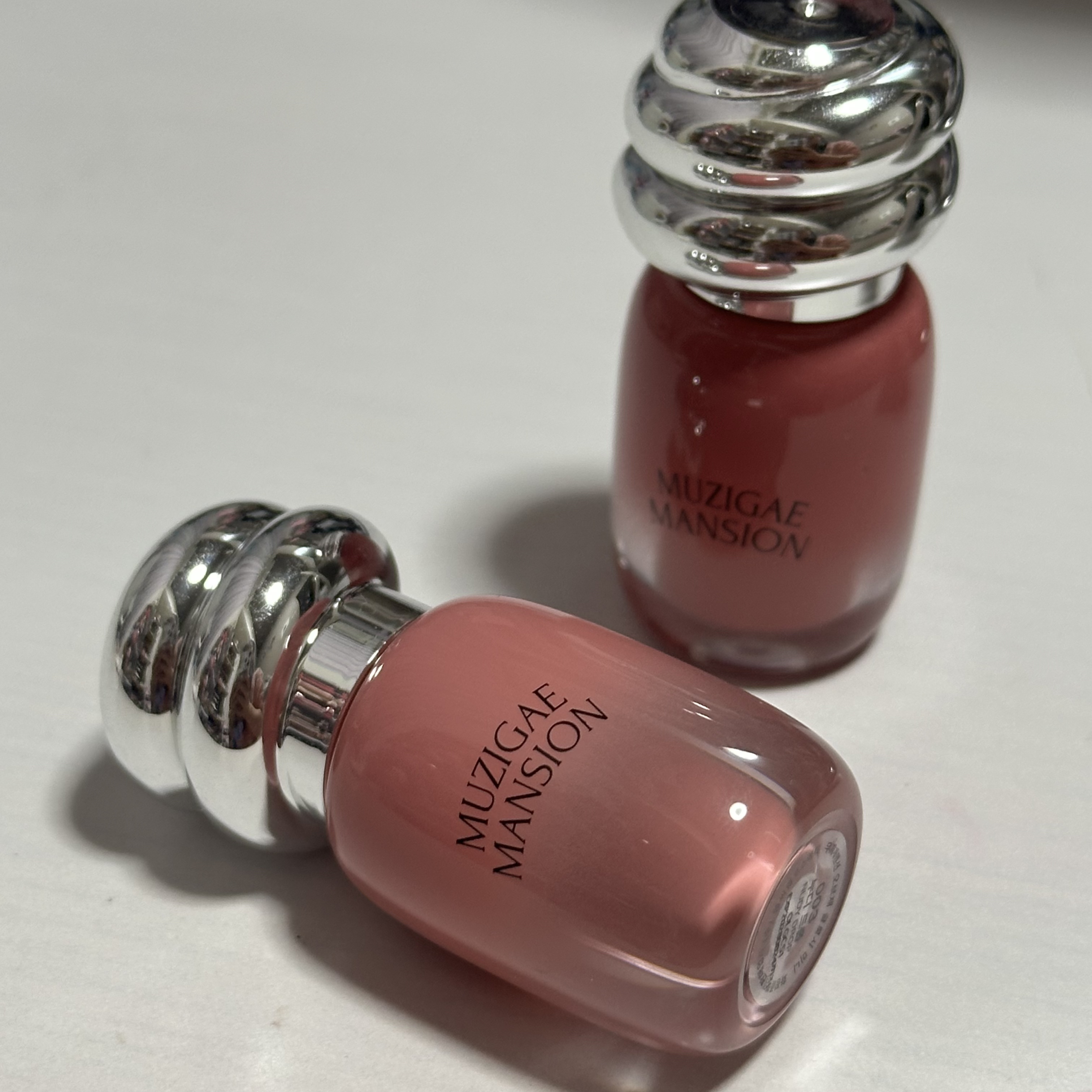 オブジェグロッシーミニ/MUZIGAE MANSION/リップティントを使ったクチコミ（1枚目）