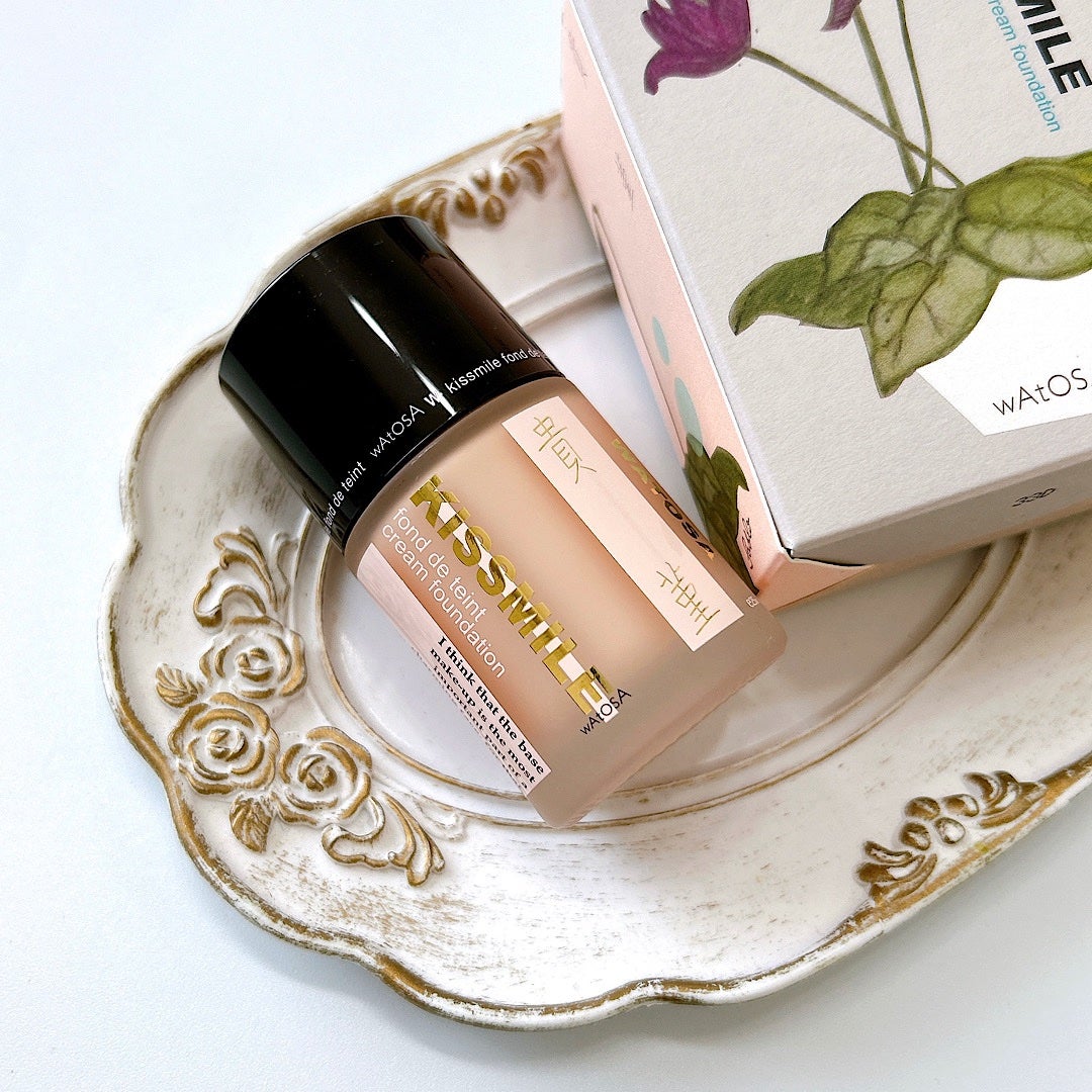キスミレ ファンデーション クリーム/ワトゥサ/クリーム・エマルジョンファンデーションを使ったクチコミ(1枚目)