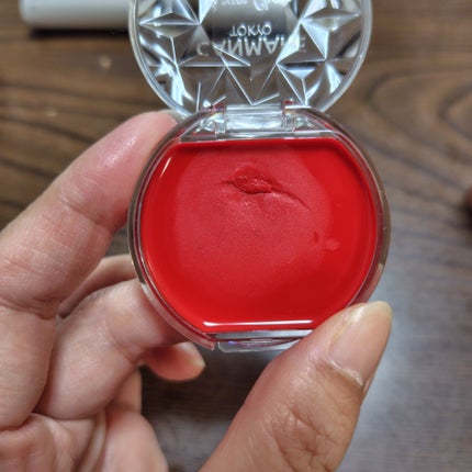 クリームチーク(クリアタイプ)/キャンメイク/ジェル・クリームチークを使ったクチコミ(3枚目)