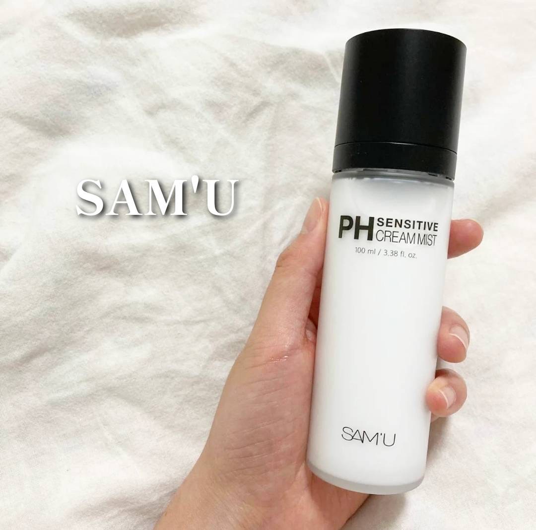 PHセンシティブクリームミスト/SAM'U/ミスト状化粧水を使ったクチコミ（1枚目）