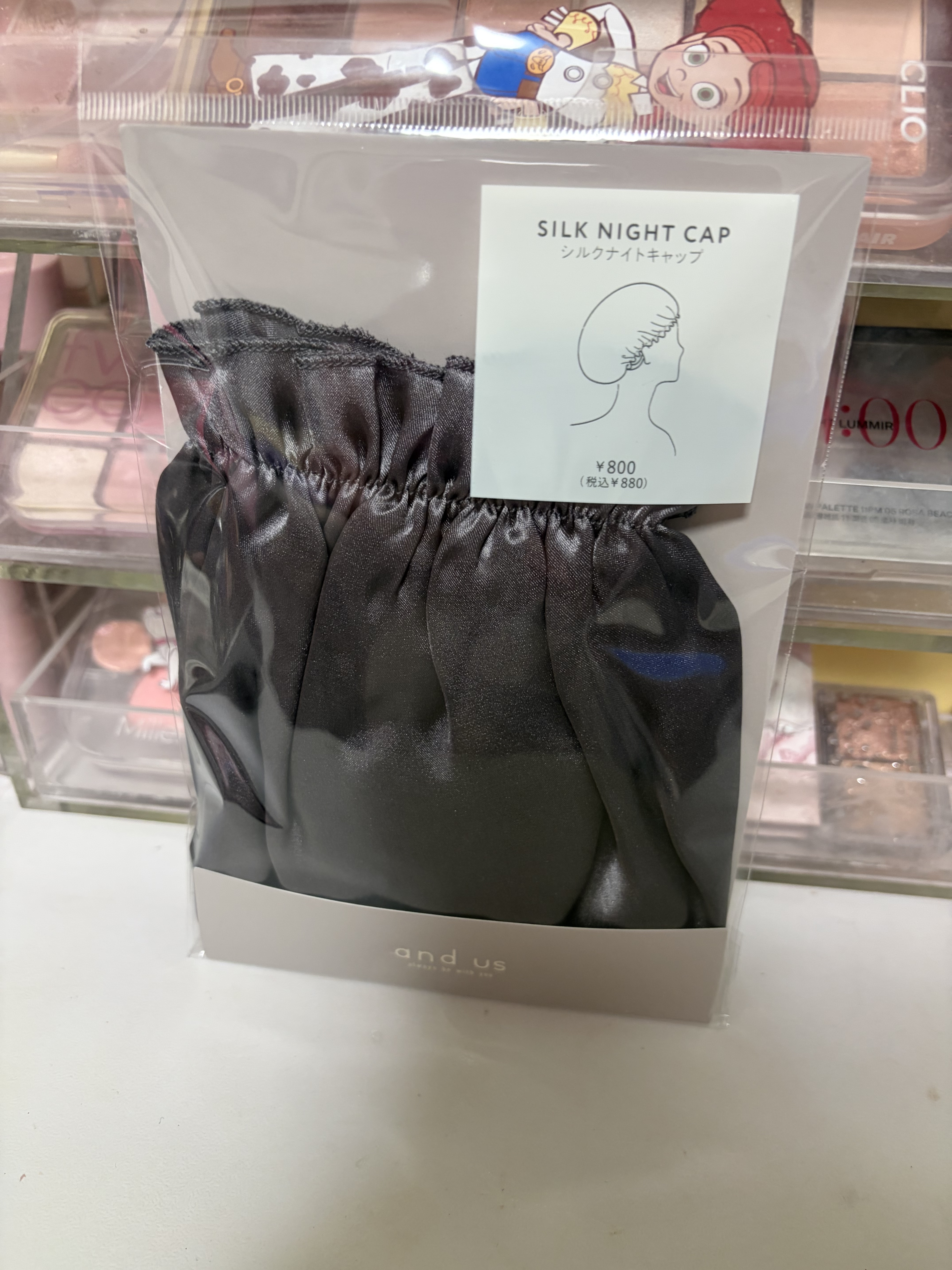 シルクナイトキャップ/and us/ヘアケアグッズを使ったクチコミ（2枚目）