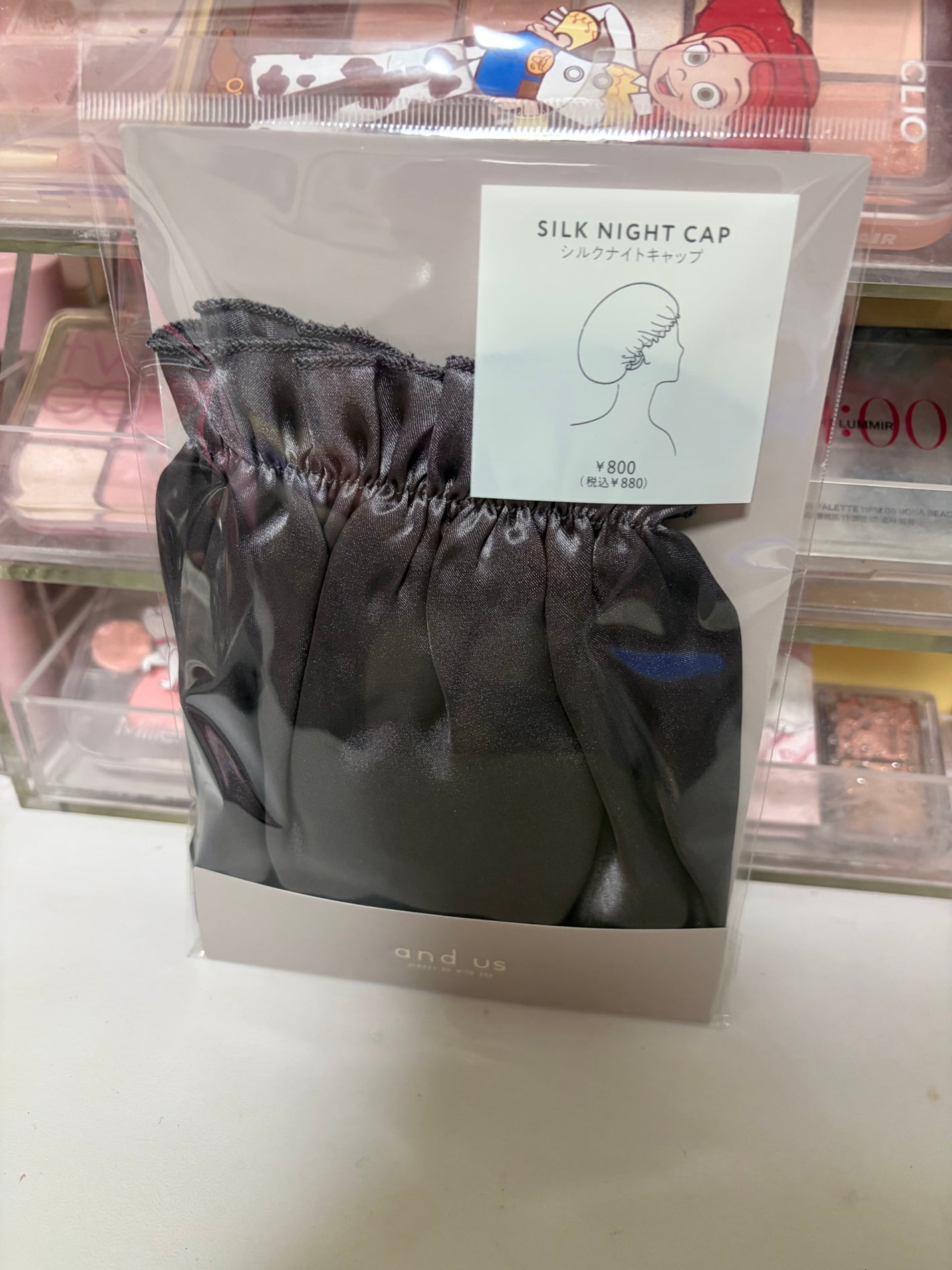 シルクナイトキャップ/and us/ヘアケアグッズを使ったクチコミ(2枚目)
