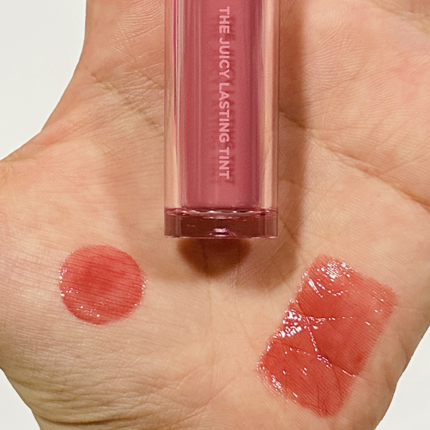ザ ジューシーラスティングティント/rom&nd/リップティントを使ったクチコミ（2枚目）