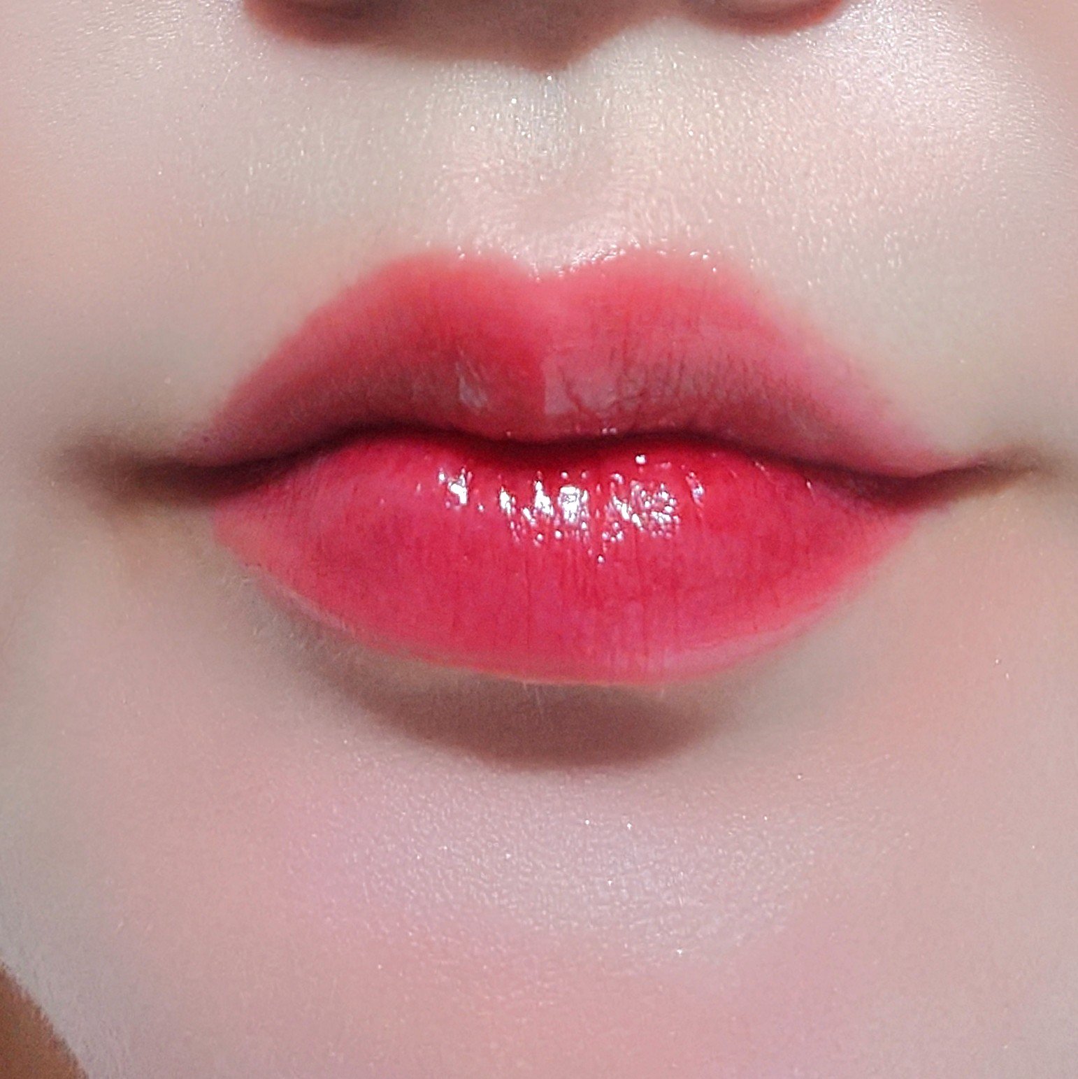 フルーティーグラムティント 116 キャンディッド/Laka/リップティントを使ったクチコミ（2枚目）