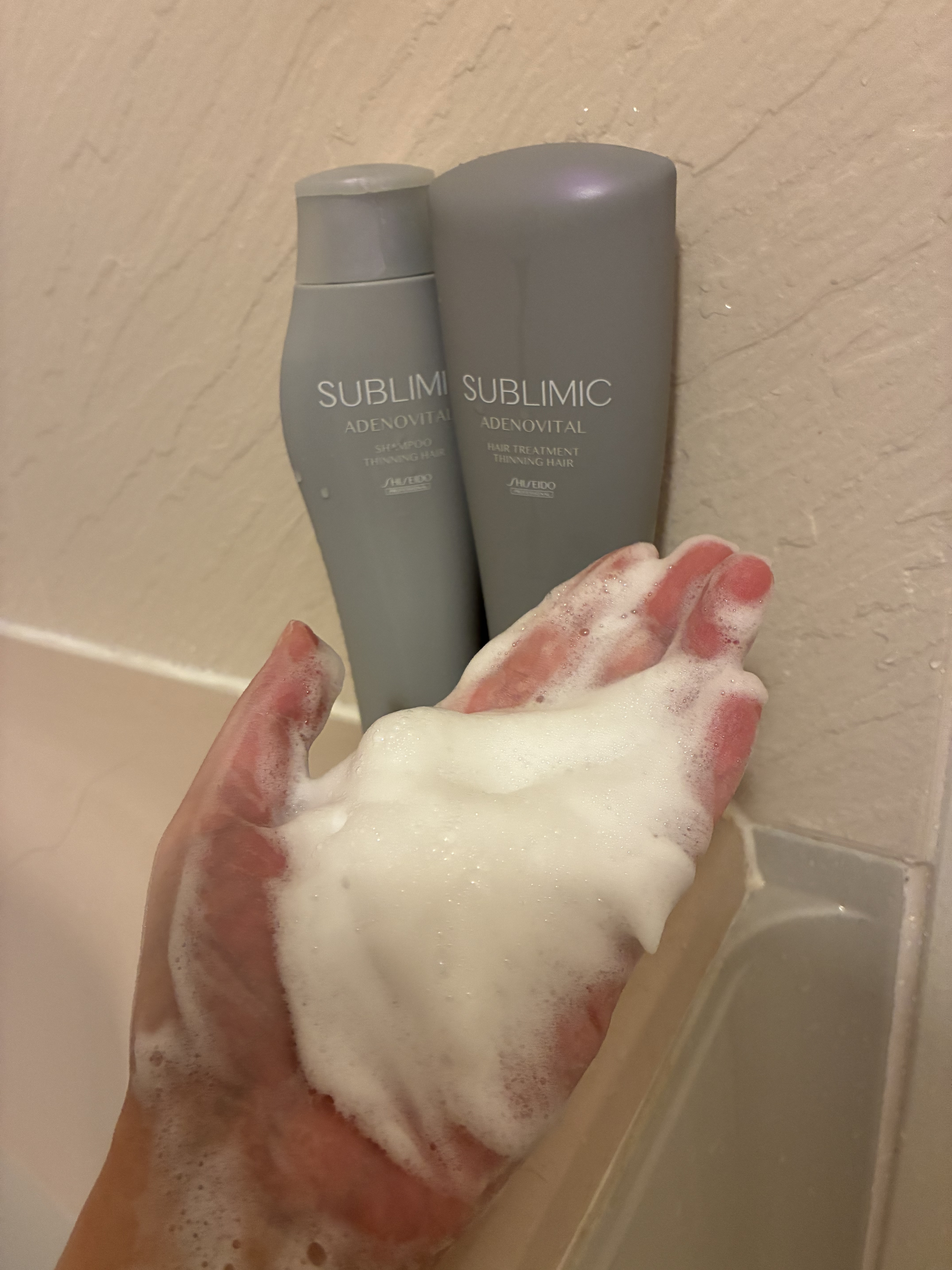 アデノバイタル ヘアトリートメント/サブリミック/洗い流すヘアトリートメントを使ったクチコミ（3枚目）