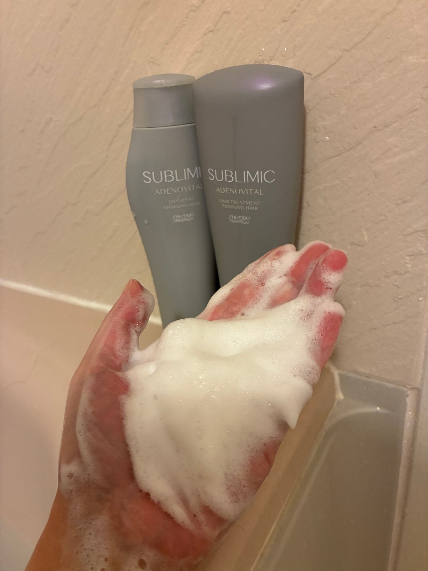 アデノバイタル  シャンプー/サブリミック/サロンシャンプーを使ったクチコミ(3枚目)