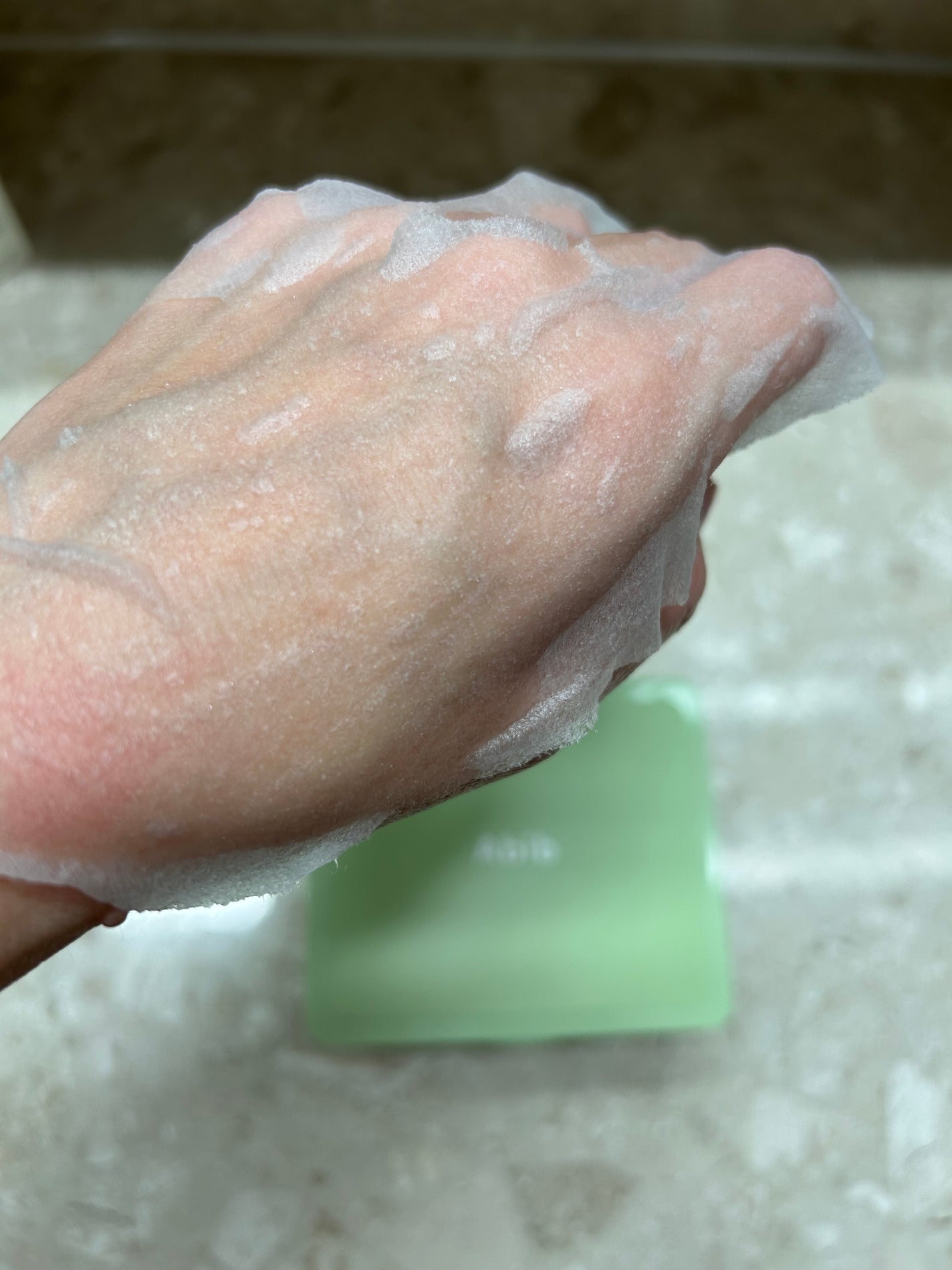 ドクダミシートマスクデイリーピック/Abib /シートマスク・パックを使ったクチコミ(3枚目)