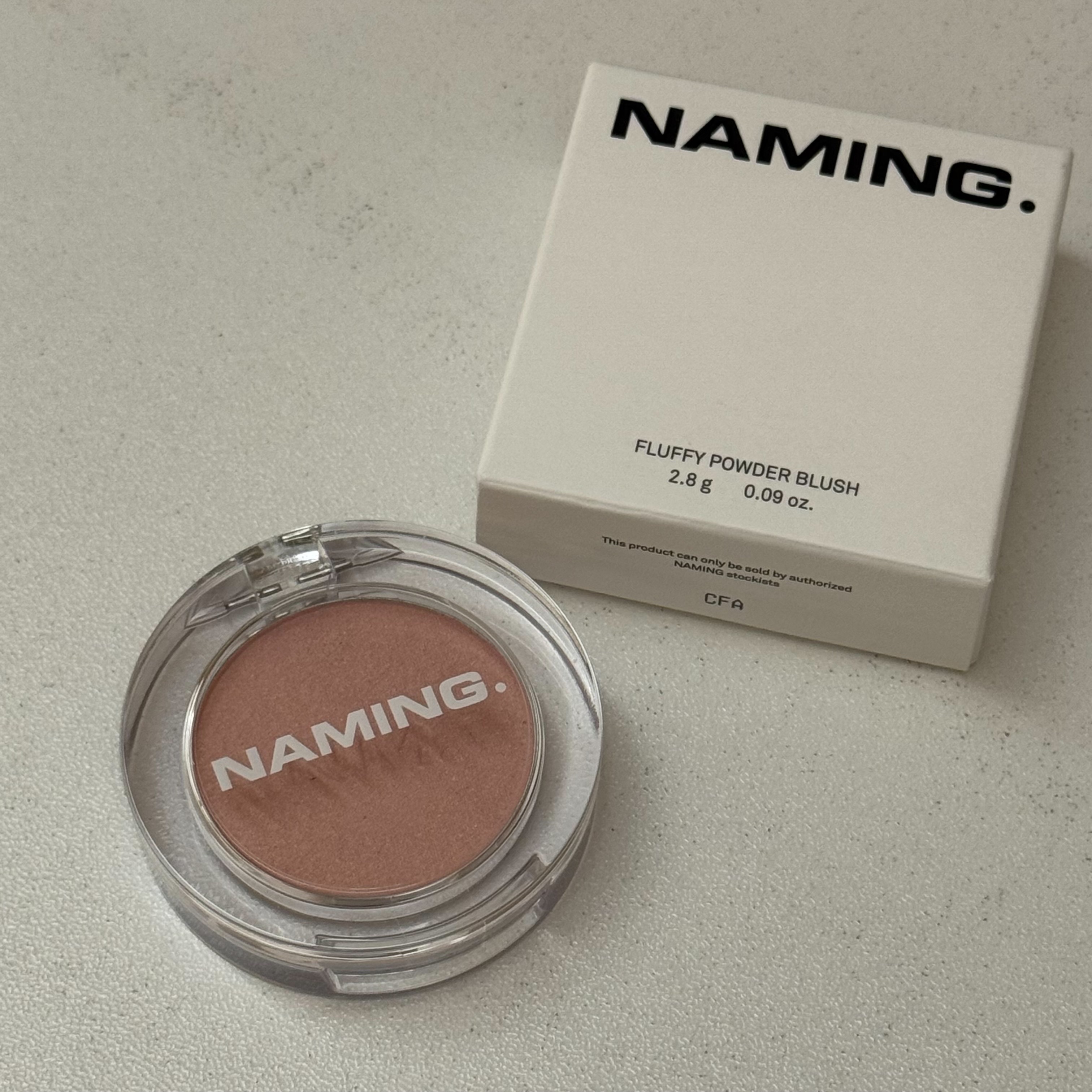 ネーミング フラッフィーパウダーブラッシュ/NAMING./パウダーチークを使ったクチコミ（1枚目）