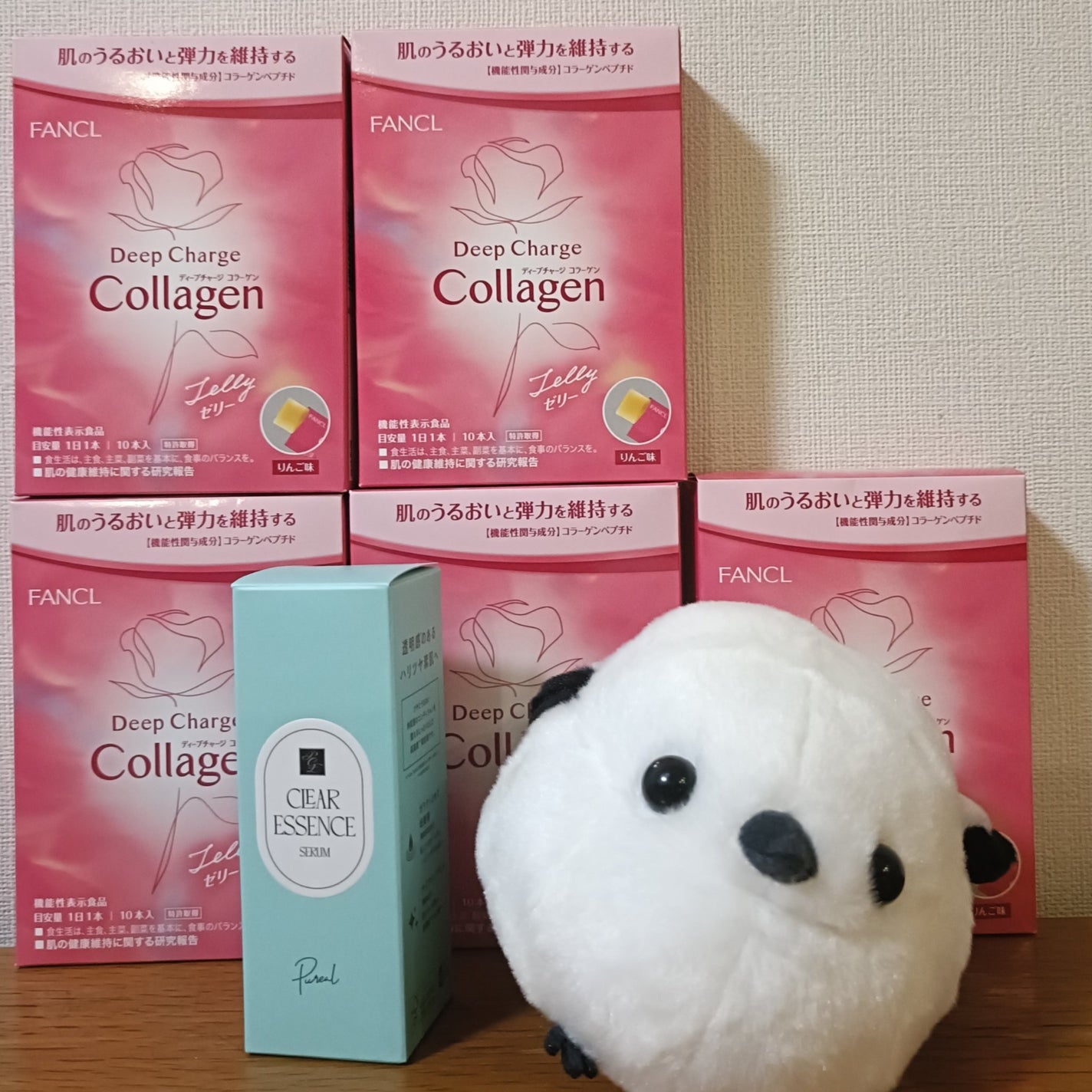 ディープチャージ コラーゲン スティックゼリー/ファンケル/美容サプリメントを使ったクチコミ(1枚目)