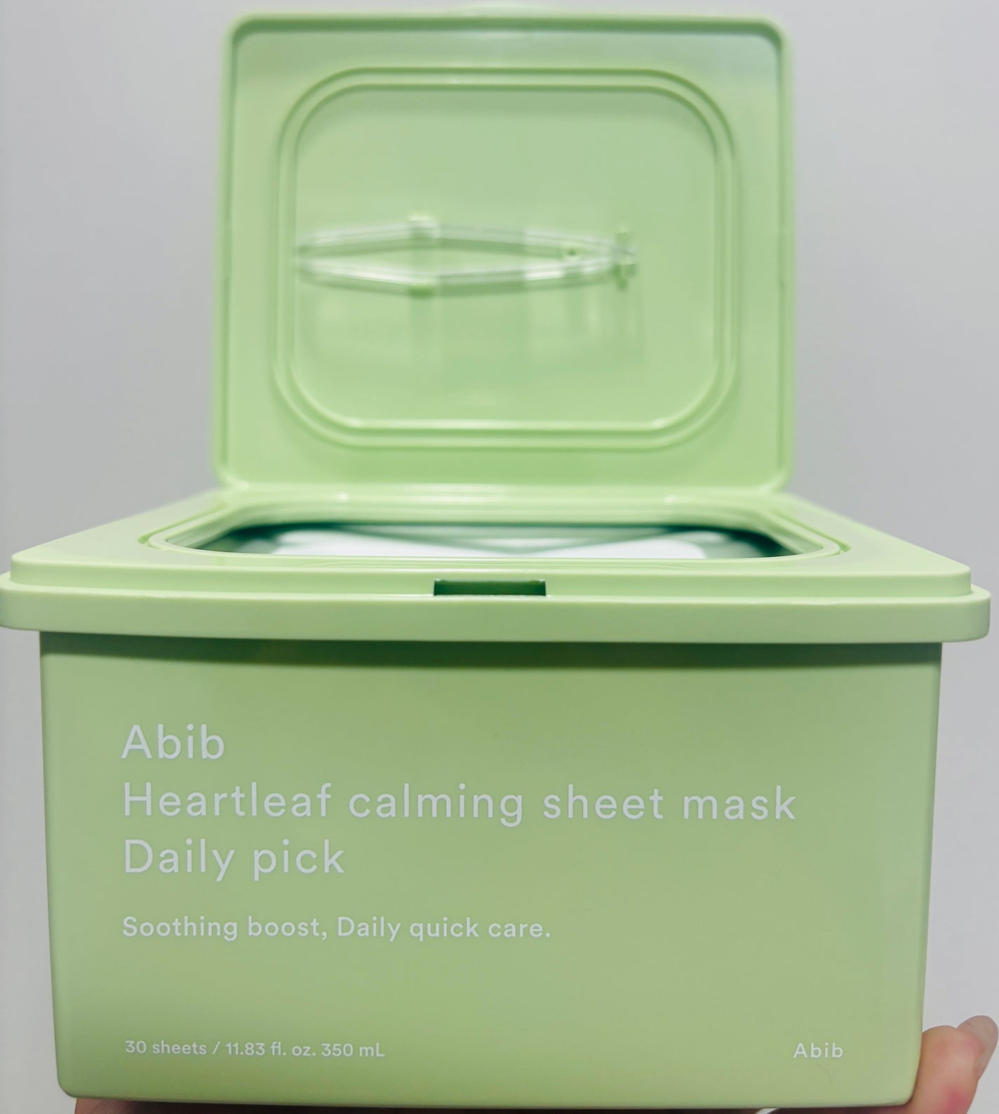 ドクダミシートマスクデイリーピック/Abib /シートマスク・パックを使ったクチコミ(1枚目)