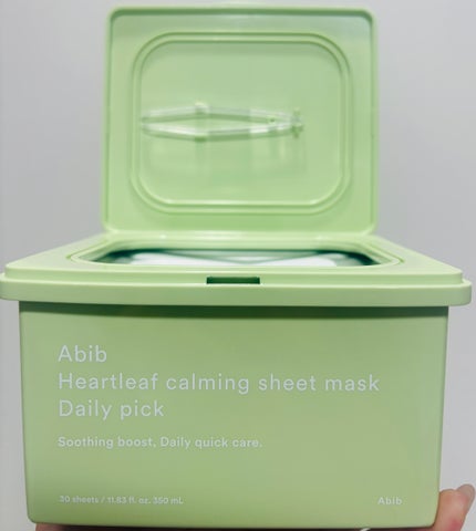 ドクダミシートマスクデイリーピック/Abib /シートマスク・パックを使ったクチコミ(1枚目)