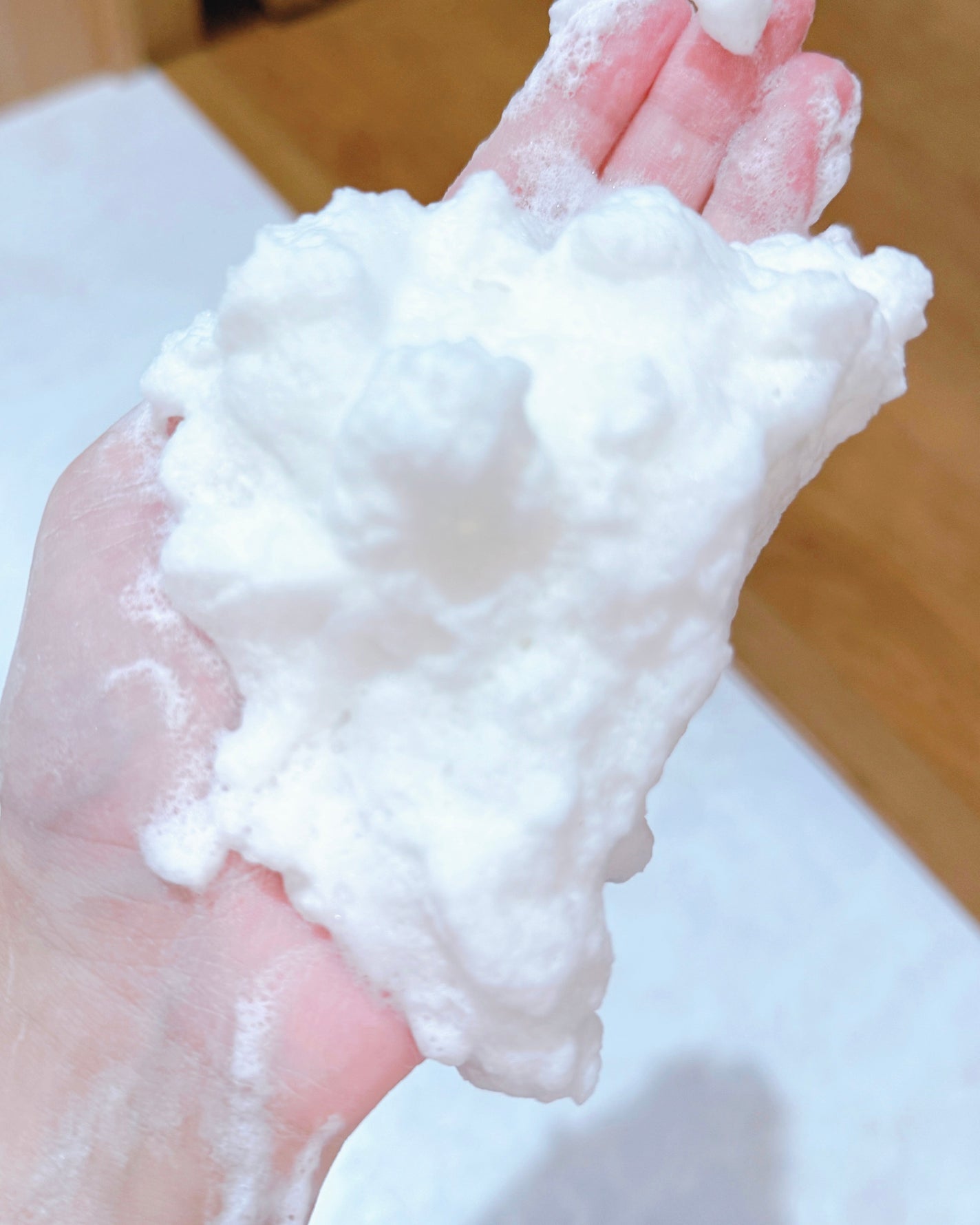 椿の塩石鹸/塩せっけんショップ/洗顔石鹸を使ったクチコミ(5枚目)