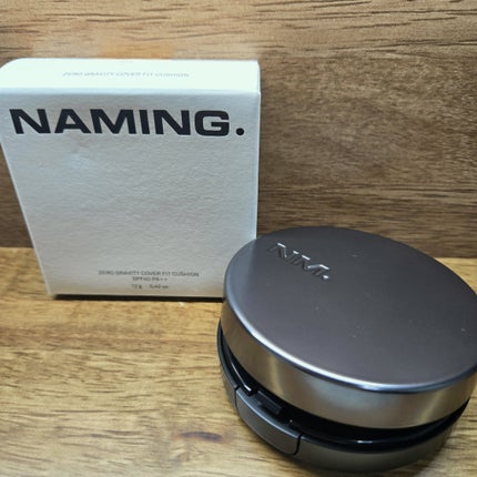 ネーミング ゼログラビティ カバーフィットクッション/NAMING./クッションファンデーションを使ったクチコミ(1枚目)