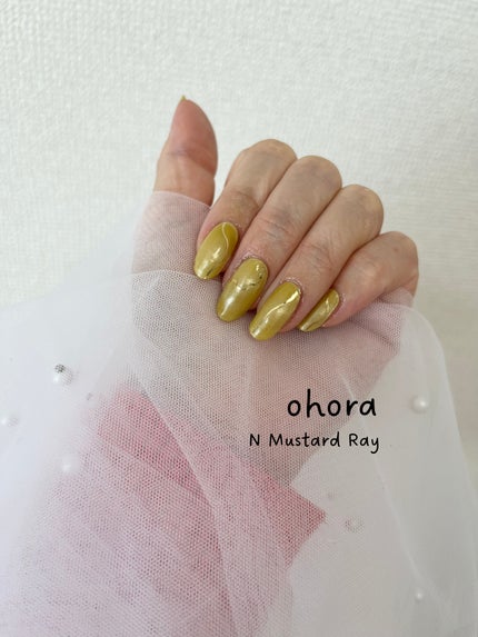 セミキュアジェルネイル(ハンド)/ohora/ネイルシールを使ったクチコミ(1枚目)