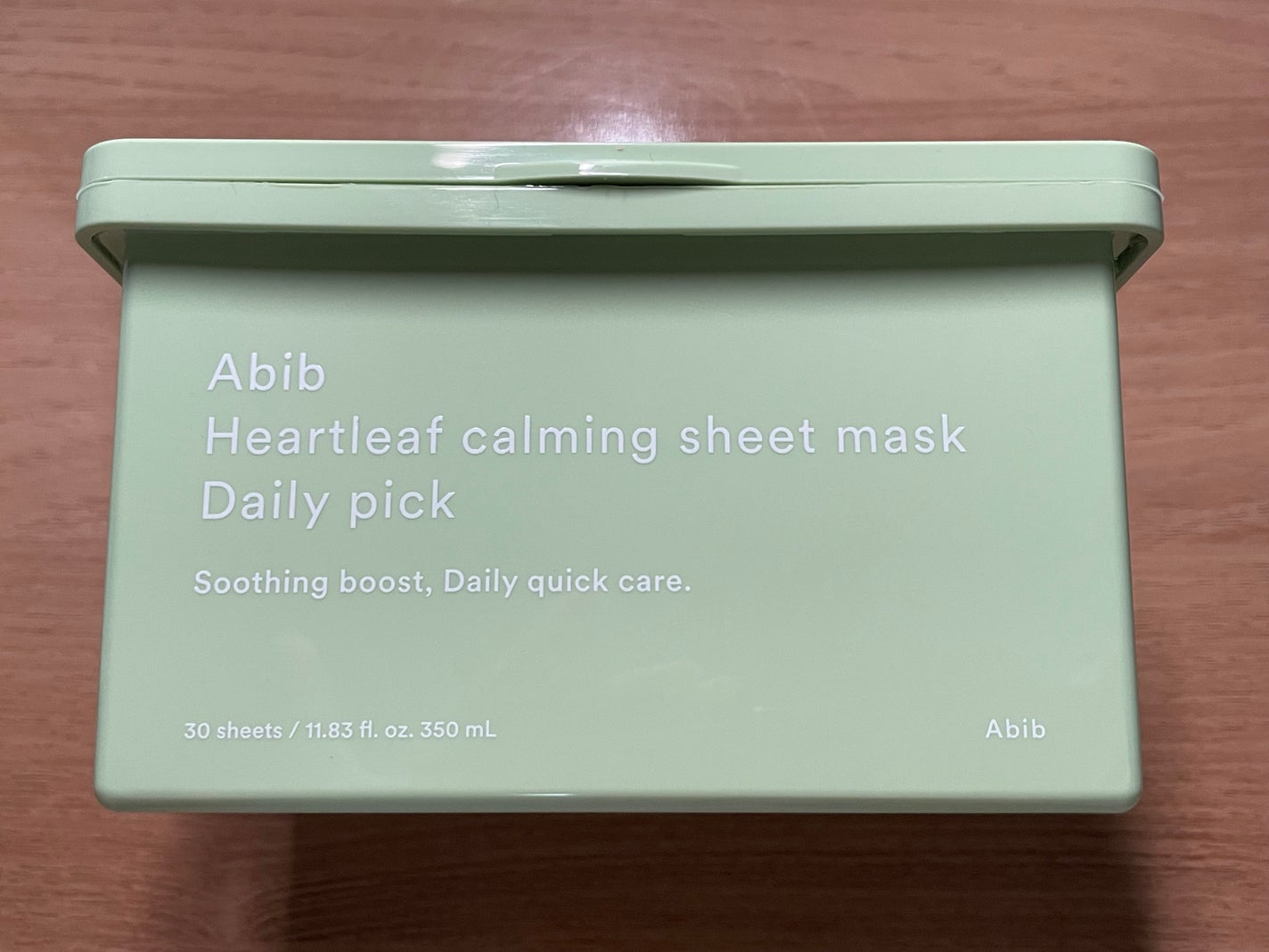 ドクダミシートマスクデイリーピック/Abib /シートマスク・パックを使ったクチコミ(1枚目)