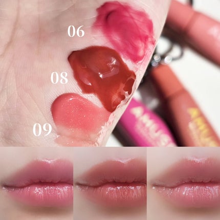 ケア/ティントバームキーリング/AMUSE/リップグロスを使ったクチコミ(4枚目)