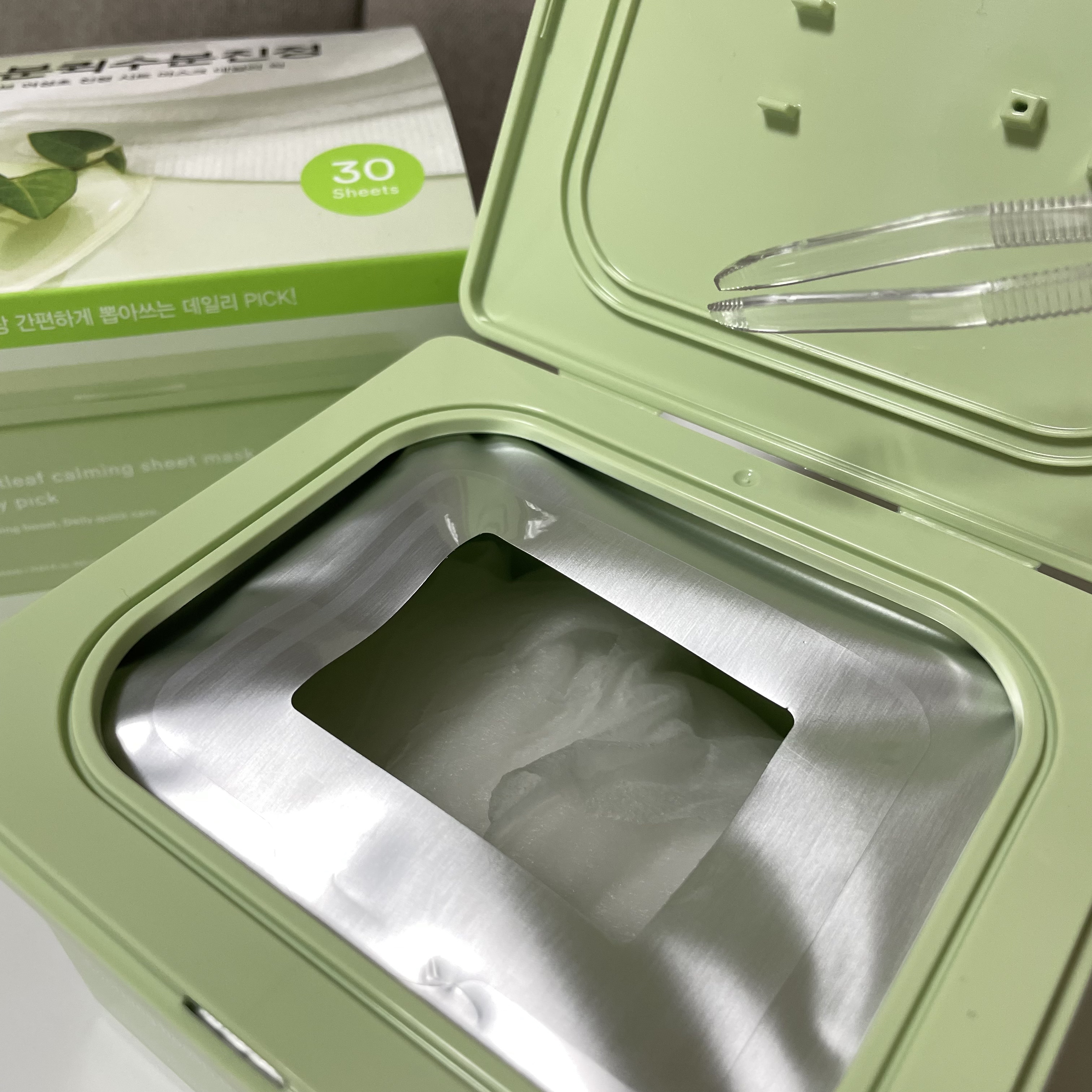 ドクダミシートマスクデイリーピック/Abib /シートマスク・パックを使ったクチコミ（2枚目）