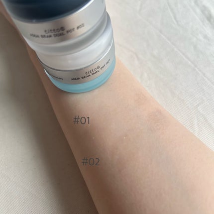 リップアンドチークデュアルポット/titto/口紅を使ったクチコミ(4枚目)