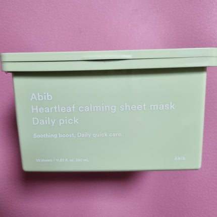 ドクダミシートマスクデイリーピック/Abib /シートマスク・パックを使ったクチコミ(1枚目)