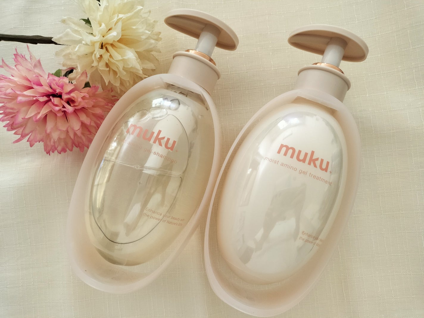 ムク+ モイスト アミノジェル シャンプー/ヘアトリートメント/muku+/市販シャンプーを使ったクチコミ(1枚目)