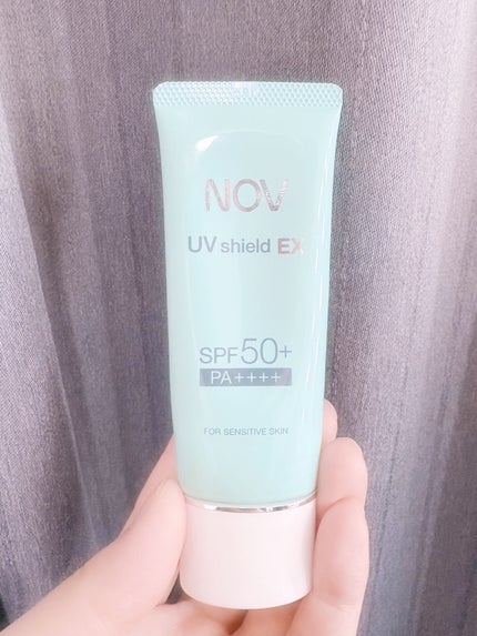 NOV UVシールドEXのクチコミ「NOV
UVシールドEX
40g
¥2,750
美容皮膚科でNOVの姉妹ブランド(名前忘れ.....」(1枚目)