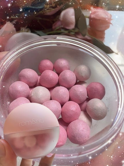 シアーパールパウダー/rom&nd/ルースパウダーを使ったクチコミ(7枚目)