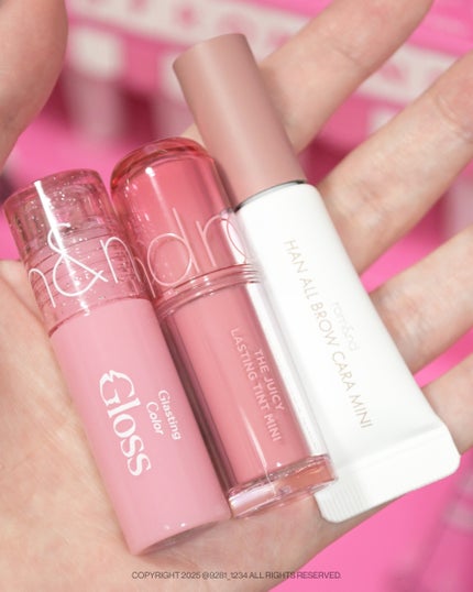 ハンオールブロウカラ/rom&nd/眉マスカラを使ったクチコミ(2枚目)