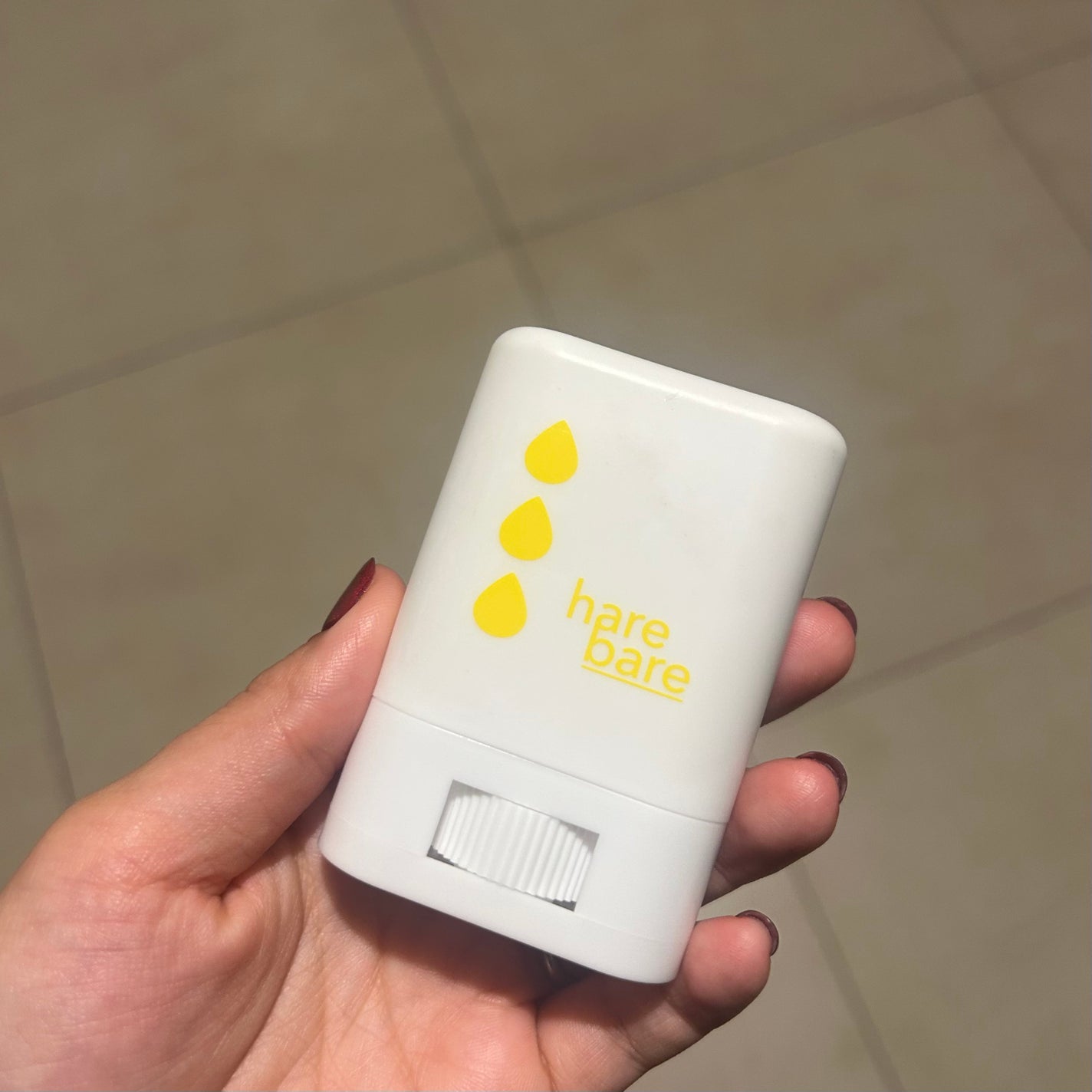 ハレバレ プロテクションUV セラム C スティック/ハレバレ/日焼け止めスティックを使ったクチコミ(2枚目)