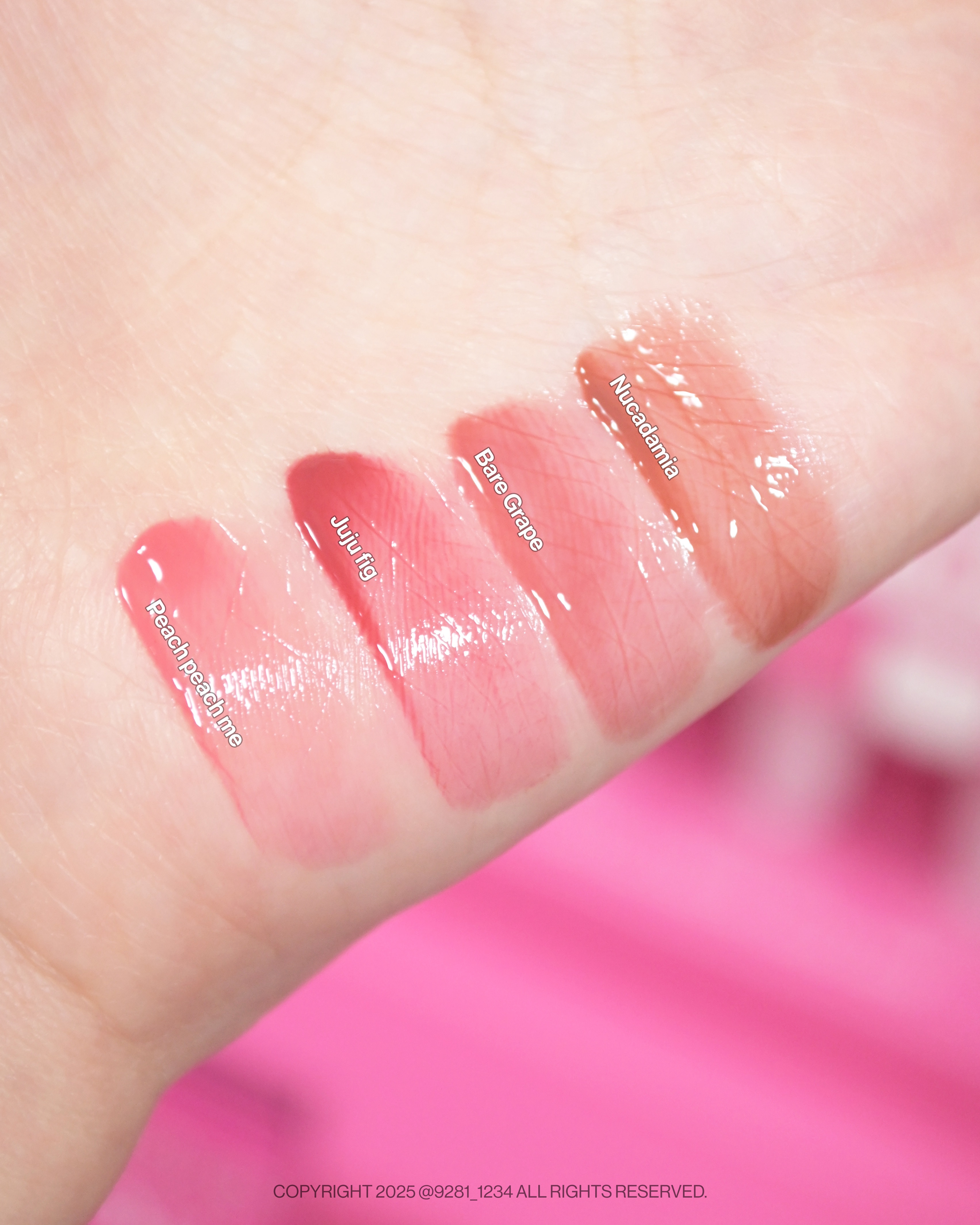 ザ ジューシーラスティングティント M23 ピーチピーチミー(ミニ)/rom&nd/リップティントを使ったクチコミ（3枚目）