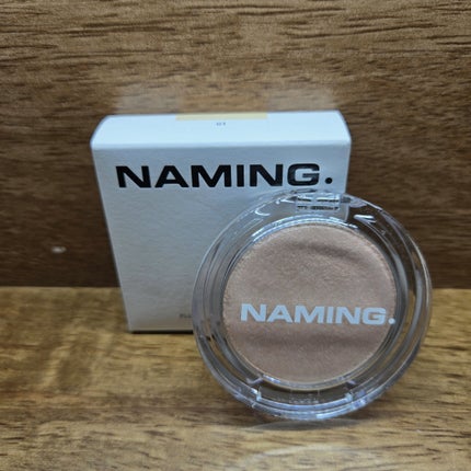 ネーミング フラッフィーベイクド ハイライター/NAMING./パウダーハイライトを使ったクチコミ(1枚目)