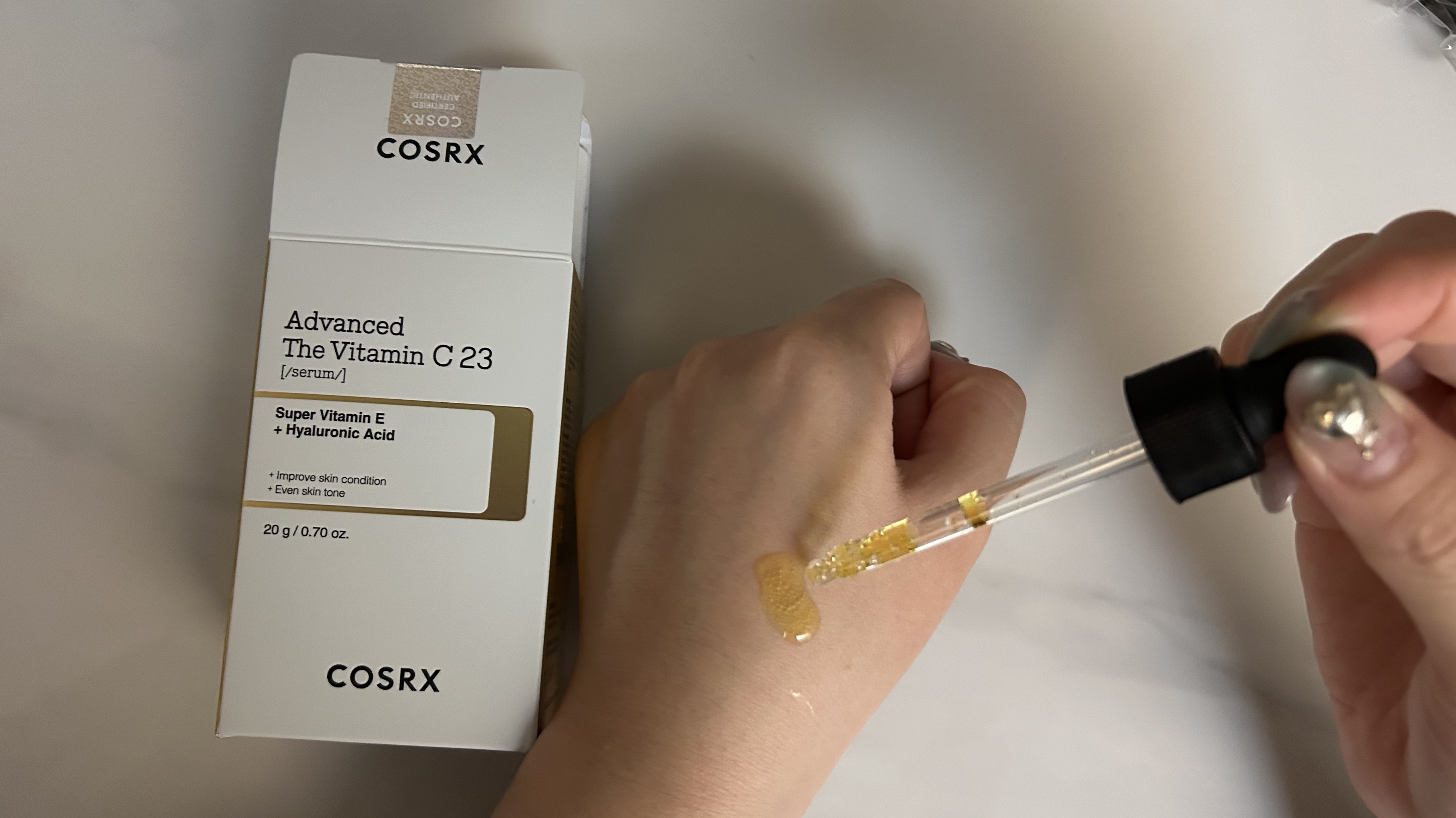 RXアドバンスド ザ・ビタミンC23セラム/COSRX/美容液を使ったクチコミ（2枚目）