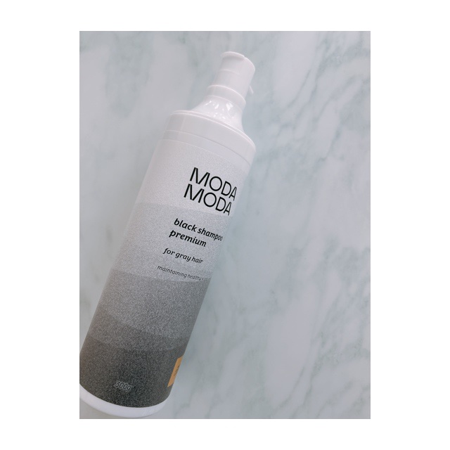 BLACK SHAMPOO PREMIUM/MODAMODA/カラーシャンプーを使ったクチコミ（1枚目）