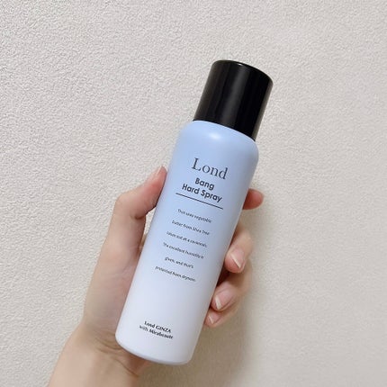 ロンド GINZA With ミラボーテ ハードバングスプレー<ヘアスタイリング剤>/Lond/ヘアスプレーを使ったクチコミ(1枚目)