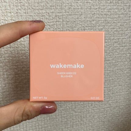 シアーブリーズブラッシャー/wakemake/パウダーチークを使ったクチコミ(2枚目)