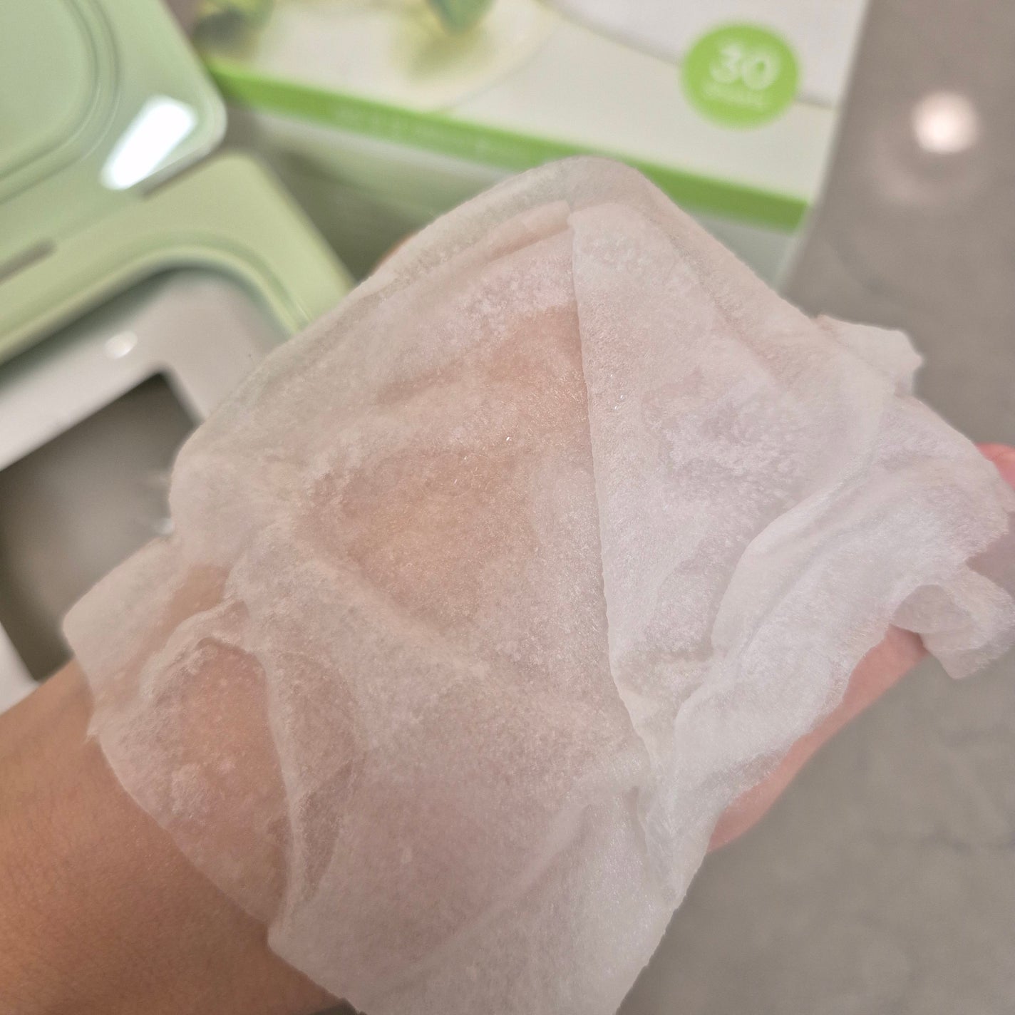 ドクダミシートマスクデイリーピック/Abib /シートマスク・パックを使ったクチコミ(2枚目)